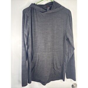 Spyder Active Men's Performance Lightweight Hoodie With Pockets Gray Medium New